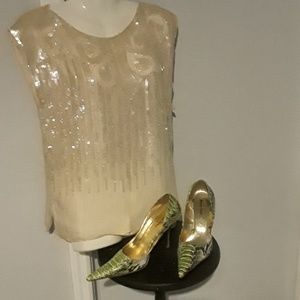 STAR GROUP... sequins top!!